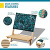 Duck Covers Bamboo Beach Chair, Olympic Forest DOFCH2522